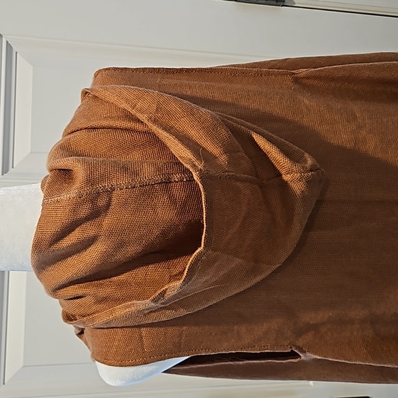 Francescas boho fringe hooded cape, 100% acrylic - Picture 8 of 12